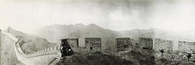 Great Wall of China, 1906 - View from a watch towers-Waldemar Abegg-Giclee Print