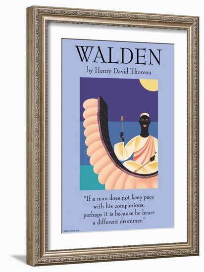 Walden - Drummer-null-Framed Art Print