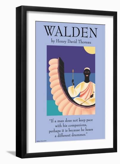 Walden - Drummer-null-Framed Art Print