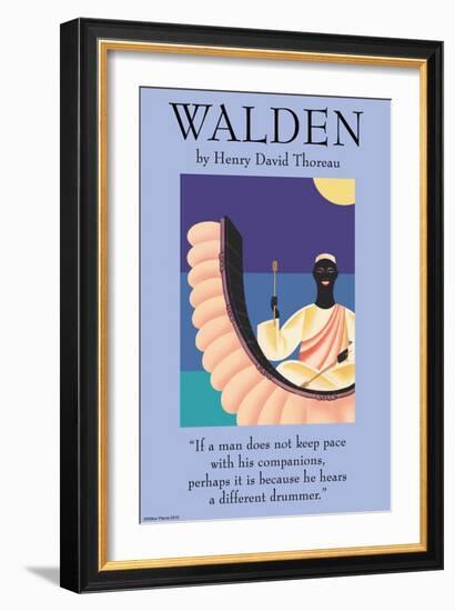 Walden - Drummer-null-Framed Art Print