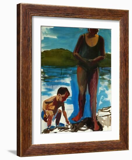 Walden Pond,2003-Daniel Clarke-Framed Giclee Print