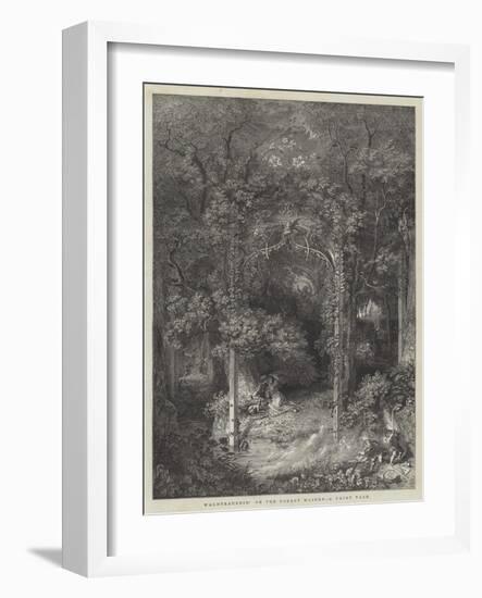 Waldfraulein,' or the Forest Maiden, a Fairy Tale-Edward Killingworth Johnson-Framed Giclee Print