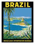 Brazil - Rio de Janeiro - Brazilian Information Bureau-Waldomiro Gonçalves Christino-Mounted Giclee Print