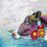 Whimsical Cow-Walela R.-Framed Art Print