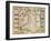 Wales, engraved by Jodocus Hondius-John Speed-Framed Giclee Print