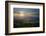 Wales landscape with setting sun-Charles Bowman-Framed Photographic Print