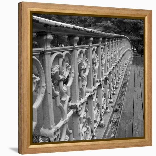 Walk across I-Jairo Rodriguez-Framed Premier Image Canvas