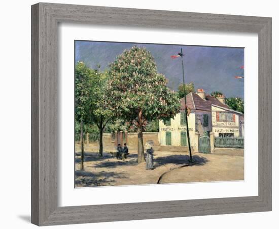 Walk at Argenteuil, 1883-Gustave Caillebotte-Framed Giclee Print