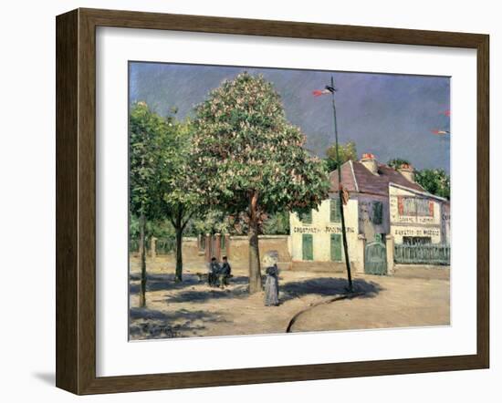 Walk at Argenteuil, 1883-Gustave Caillebotte-Framed Giclee Print