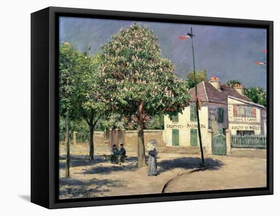 Walk at Argenteuil, 1883-Gustave Caillebotte-Framed Premier Image Canvas