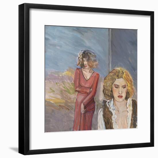 Walk Before Dark, 1984-William Packer-Framed Premium Giclee Print