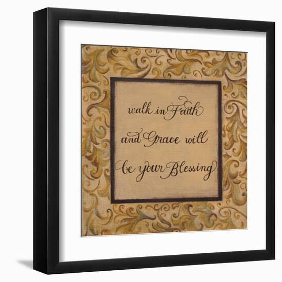 Walk in Faith-Pamela Desgrosellier-Framed Art Print