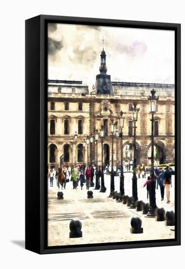 Walk in Paris-Philippe Hugonnard-Framed Premier Image Canvas