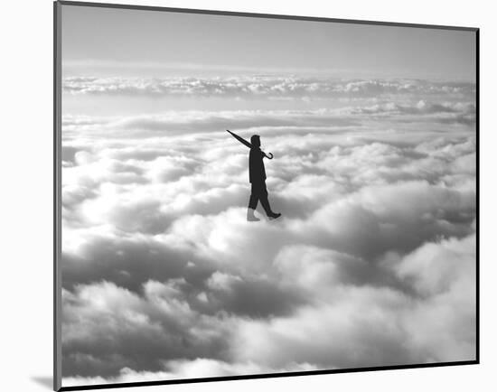 Walk in the Clouds-Urban Cricket-Mounted Art Print