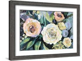 Walk in the Garden Neutral Crop-Jeanette Vertentes-Framed Art Print