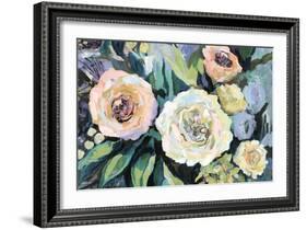 Walk in the Garden Neutral Crop-Jeanette Vertentes-Framed Art Print