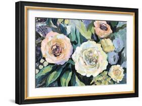 Walk in the Garden Neutral Crop-Jeanette Vertentes-Framed Art Print
