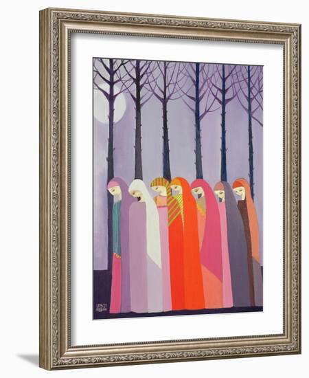 Walk in the Park, 1989-Laila Shawa-Framed Giclee Print