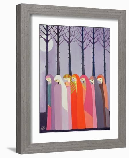 Walk in the Park, 1989-Laila Shawa-Framed Giclee Print