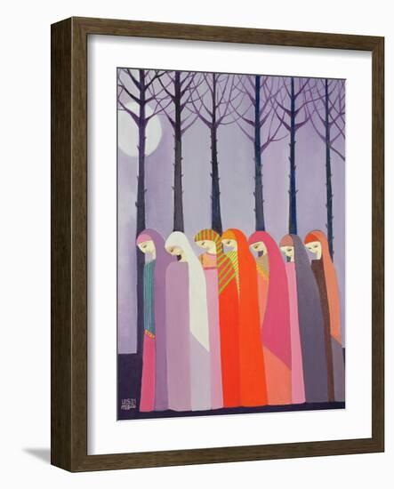 Walk in the Park, 1989-Laila Shawa-Framed Giclee Print