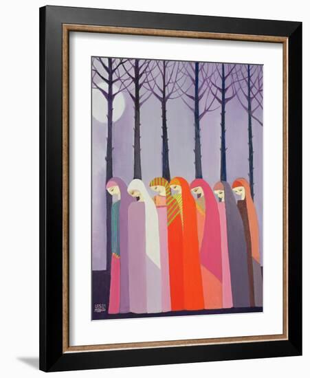 Walk in the Park, 1989-Laila Shawa-Framed Giclee Print