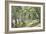 Walk in the Park, Copenhagen-Carsten Henrichsen-Framed Giclee Print