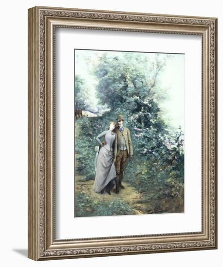 Walk in the Wood-Georges Clairin-Framed Giclee Print