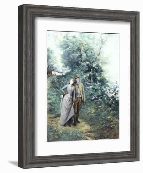 Walk in the Wood-Georges Clairin-Framed Giclee Print