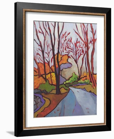 Walk in the Woods, 2019 (Oil on Canvas)-Catherine J Martzloff-Framed Giclee Print