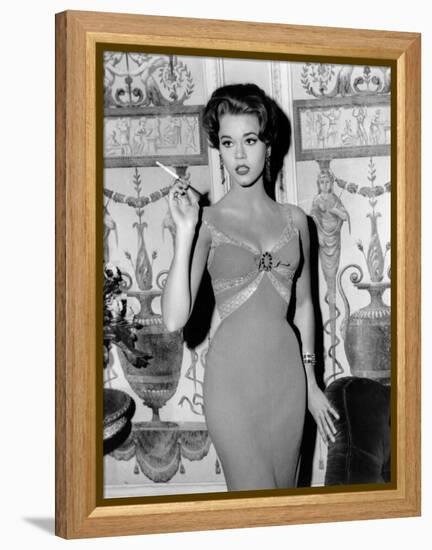 Walk on the Wild Side, Jane Fonda, 1962-null-Framed Stretched Canvas