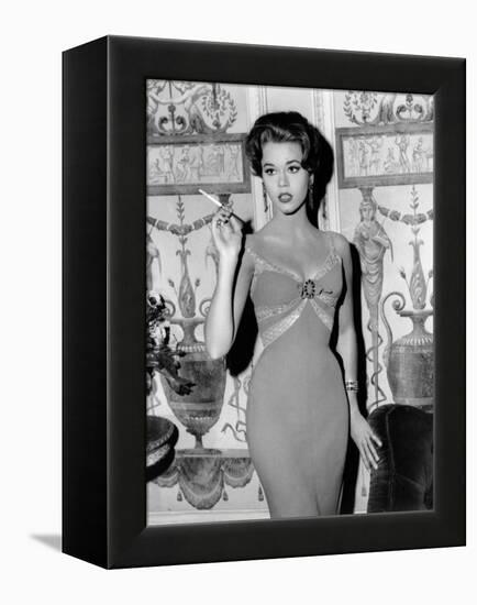 Walk on the Wild Side, Jane Fonda, 1962-null-Framed Stretched Canvas