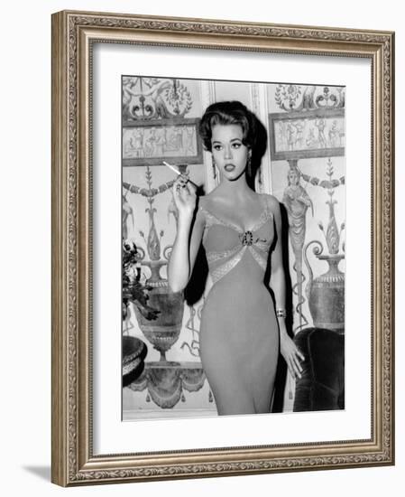 Walk on the Wild Side, Jane Fonda, 1962-null-Framed Photo