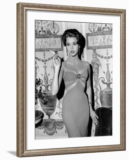 Walk on the Wild Side, Jane Fonda, 1962-null-Framed Photo