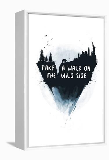 Walk on the Wild Side-Balazs Solti-Framed Premier Image Canvas