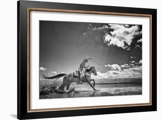 Walk on Water-Dan Ballard-Framed Premium Photographic Print