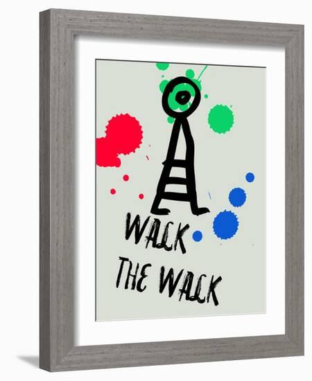 Walk the Walk 1-Lina Lu-Framed Art Print