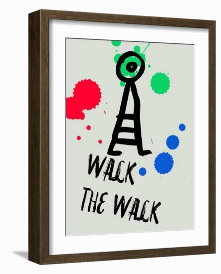 Walk the Walk 1-Lina Lu-Framed Art Print