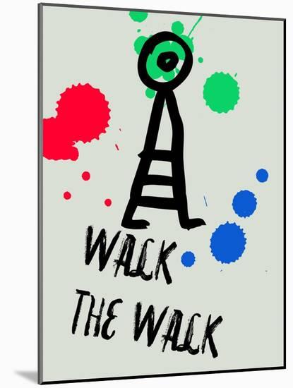 Walk the Walk 1-Lina Lu-Mounted Art Print