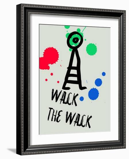 Walk the Walk 1-Lina Lu-Framed Art Print