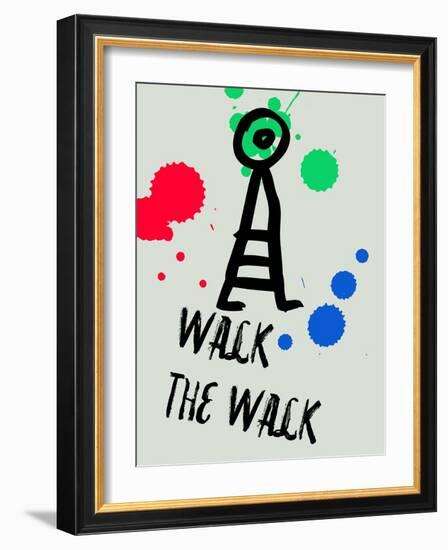 Walk the Walk 1-Lina Lu-Framed Art Print