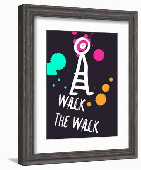 Walk the Walk 2-Lina Lu-Framed Art Print