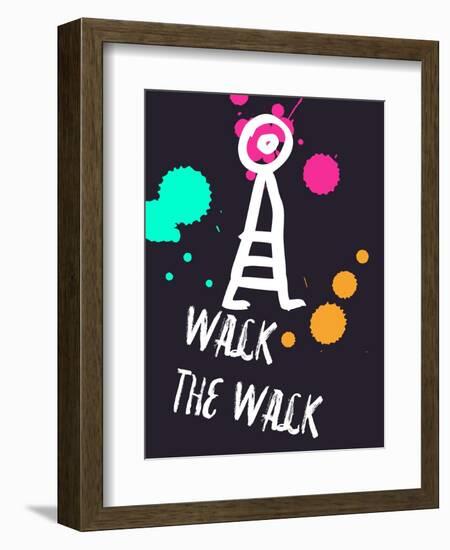 Walk the Walk 2-Lina Lu-Framed Art Print