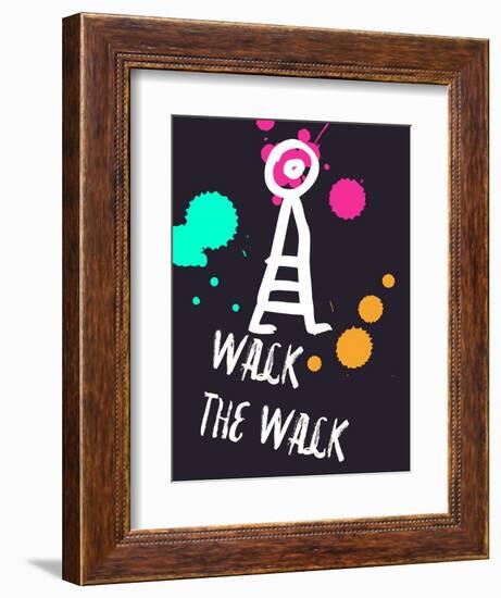 Walk the Walk 2-Lina Lu-Framed Art Print