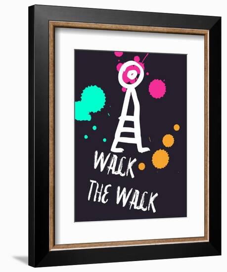 Walk the Walk 2-Lina Lu-Framed Art Print