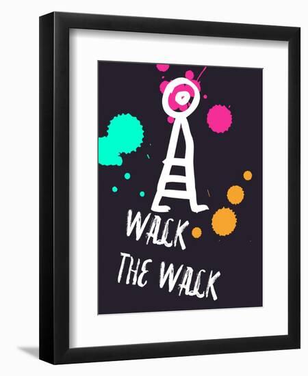 Walk the Walk 2-Lina Lu-Framed Art Print