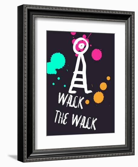 Walk the Walk 2-Lina Lu-Framed Art Print