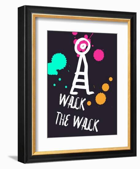 Walk the Walk 2-Lina Lu-Framed Art Print