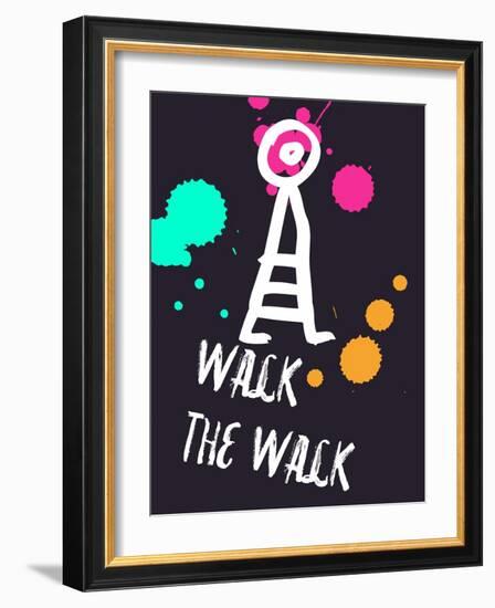 Walk the Walk 2-Lina Lu-Framed Art Print