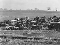 An auto dump near Easton, Pennsylvania, 1935-Walker Evans-Photographic Print