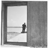 Section of Twelve Foot, Three Mile Concrete Wall with Bulkhead Opening-Walker Evans-Photographic Print